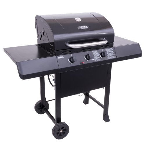 Thermos 3 Burner Countertop Liquid Propane 40000 BTU Gas Grill with